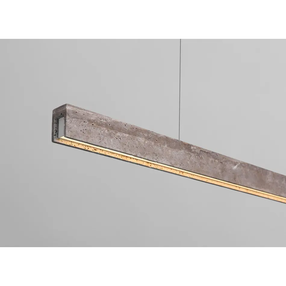 The Grand Interior Antonio Chandelier - Travertine & Bronze