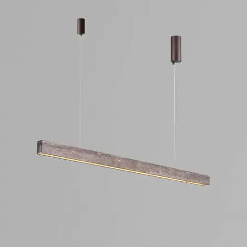 The Grand Interior Antonio Chandelier - Travertine & Bronze