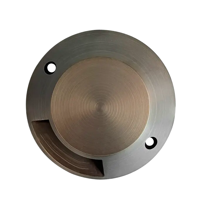 The Grand Interior RAVELLE Recessed Ground Spot Bronze - Integrated Outdoor LED Spot for Garden, Path and Architecture