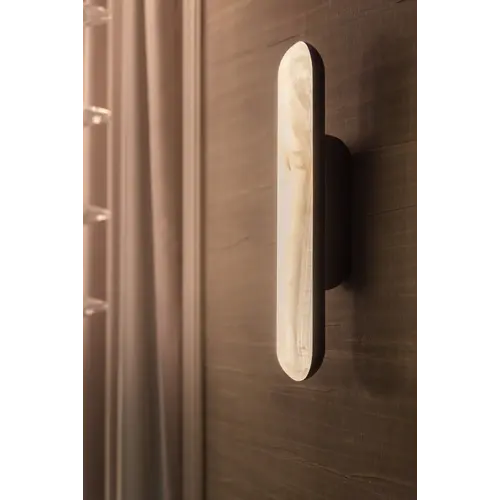 ONICE Wandlamp Bronze met Onyx