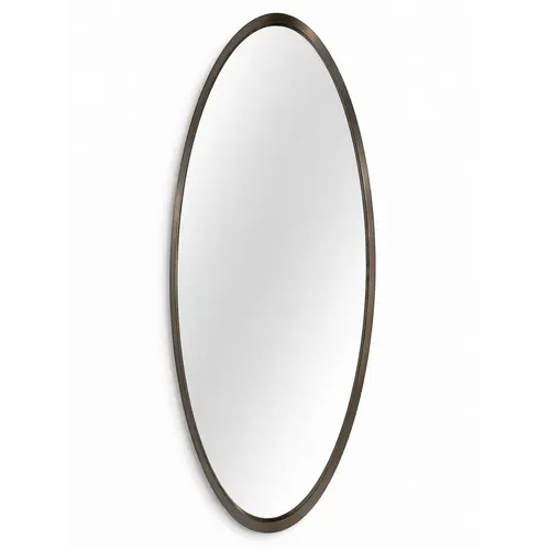 The Grand Interior ARCO Ovale Passpiegel 200 cm – Brushed Bronze