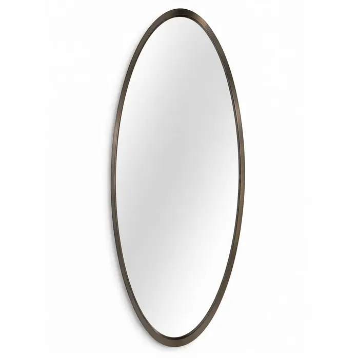 The Grand Interior ARCO Oval Pass Mirror 200 cm - Brushed Bronze