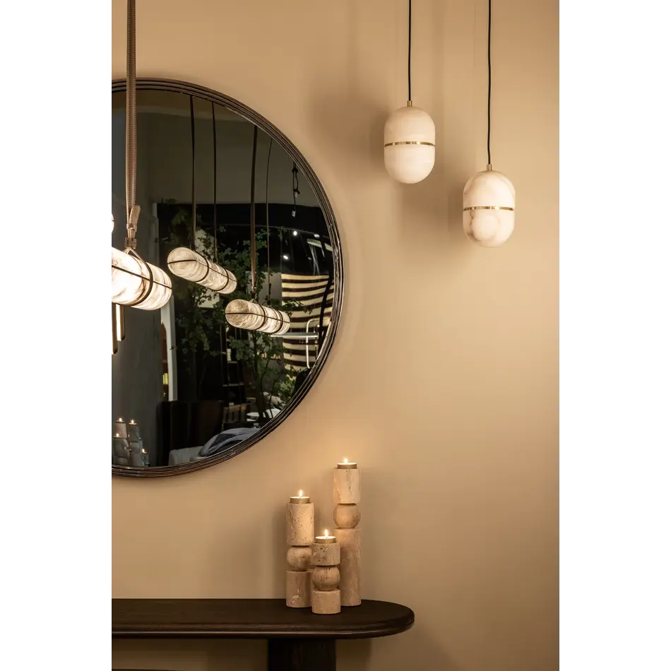 The Grand Interior MIA Travertin Kandelaar - Small