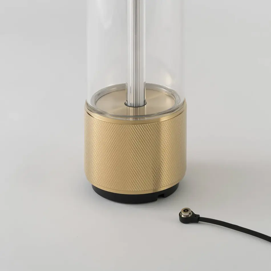Buster and Punch TAKEOUT Portable Table Lamp - Brass