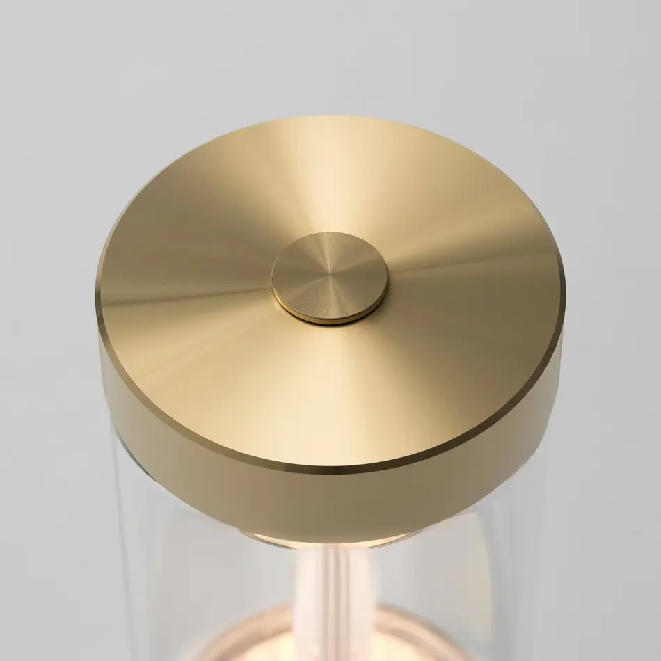 Buster and Punch TAKEOUT Portable Table Lamp - Brass
