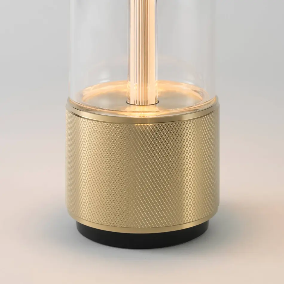 Buster and Punch TAKEOUT Portable Table Lamp - Brass
