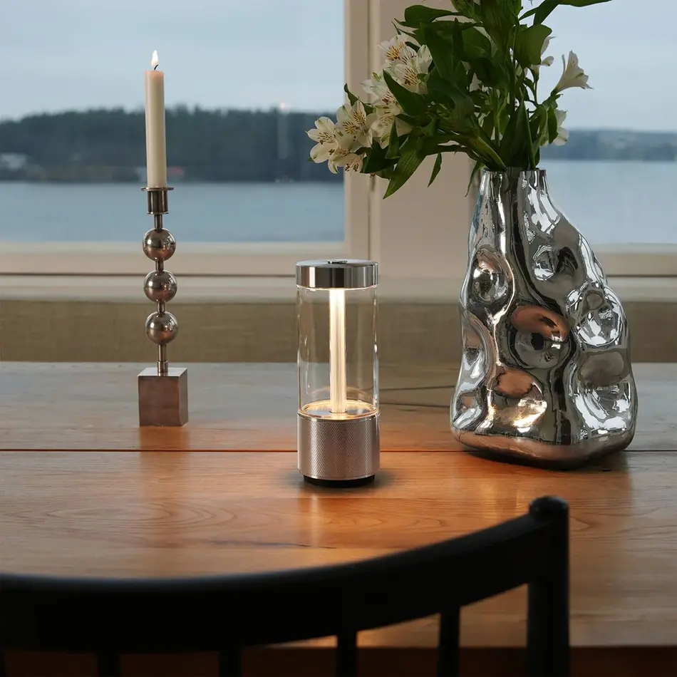 Buster and Punch TAKEOUT Portable Table Lamp - Steel