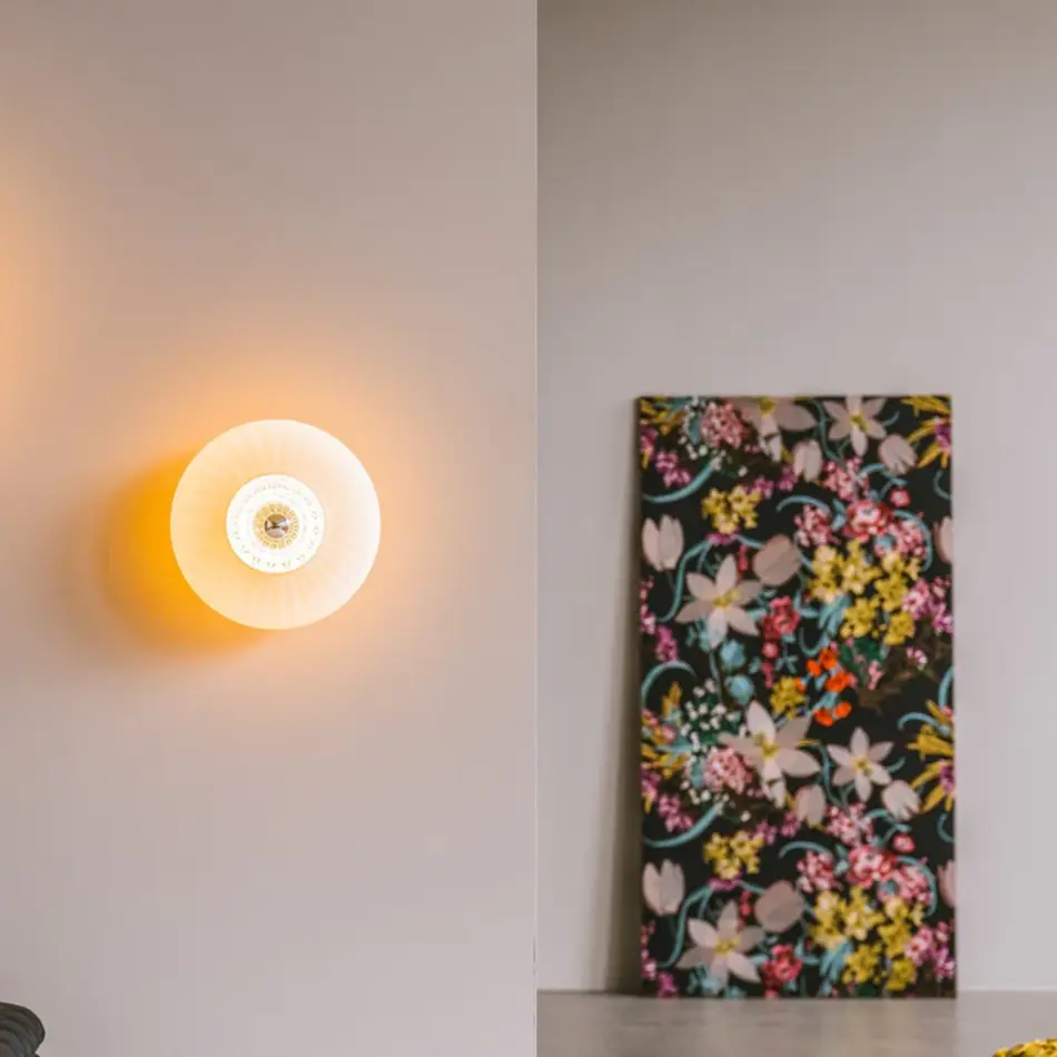 Design By Us New Wave Optic Wall Opal