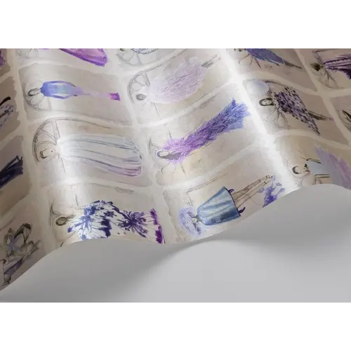 Cole & Son Couture Carousel Lavender Pearl Cole & Son Couture Carousel Lavender Pearl