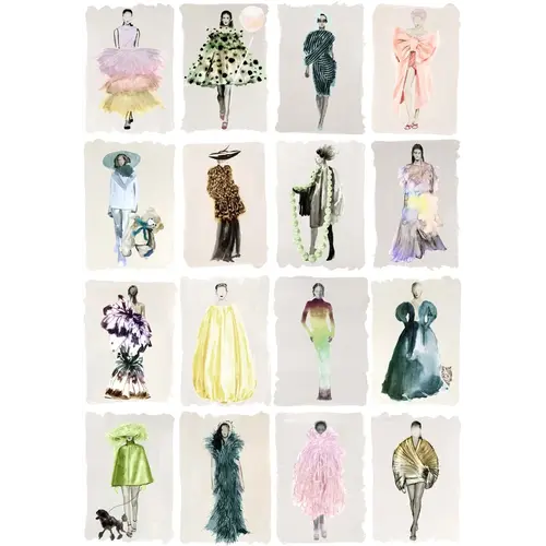 Cole & Son Couture Carousel Pastel Pearl Cole & Son Couture Carousel Pastel Pearl
