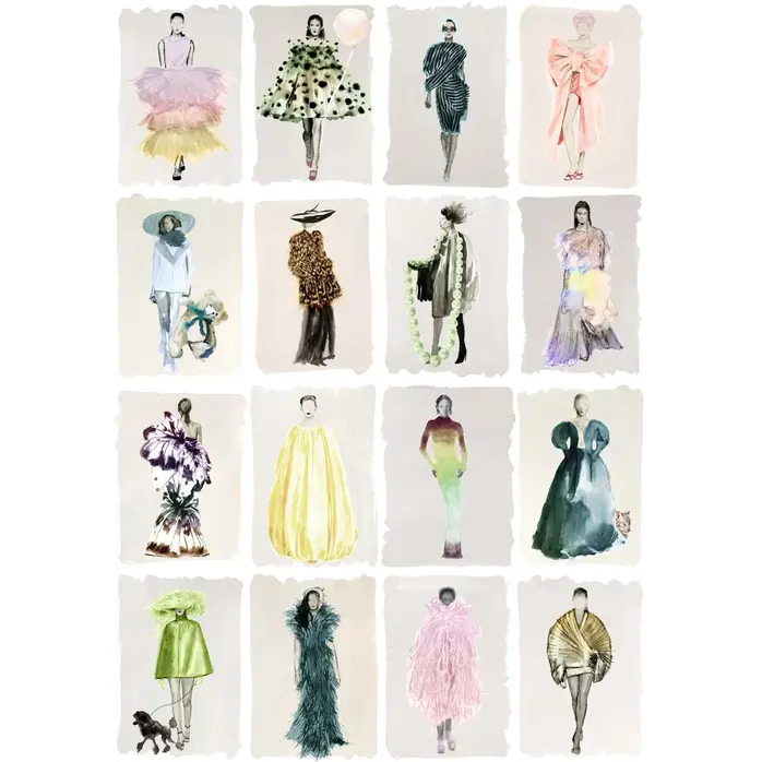 Cole & Son Couture Carousel Pastel Pearl