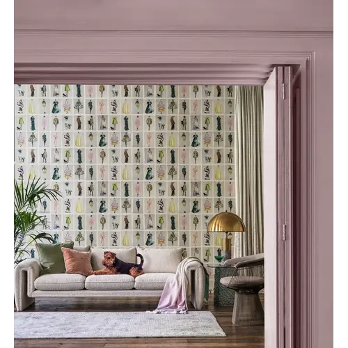 Cole & Son Couture Carousel Pastel Pearl Cole & Son Couture Carousel Pastel Pearl