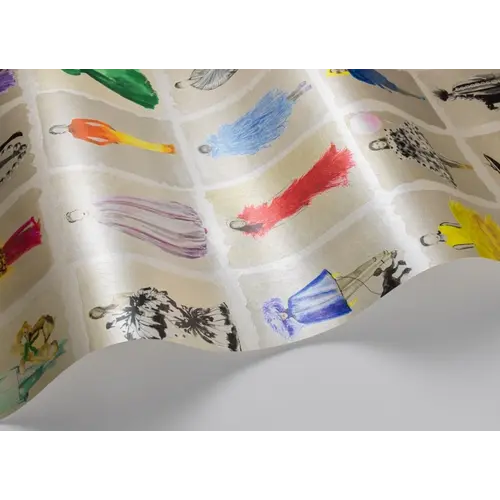 Cole & Son Couture Carousel Bright Multi Pearl Cole & Son Couture Carousel Bright Multi Pearl