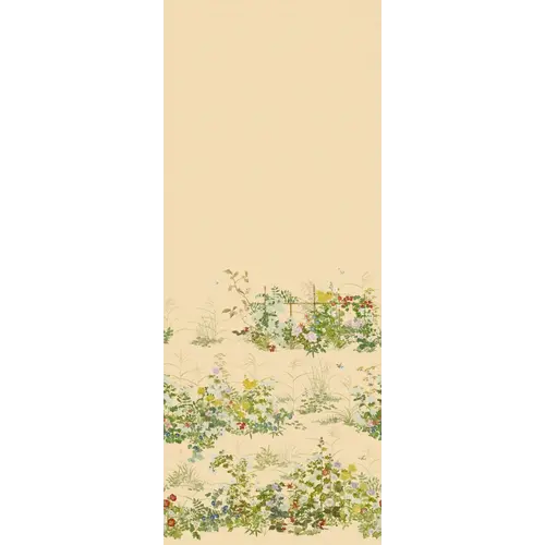 Cole & Son Scenic Flora Japanese Paperweave Gold