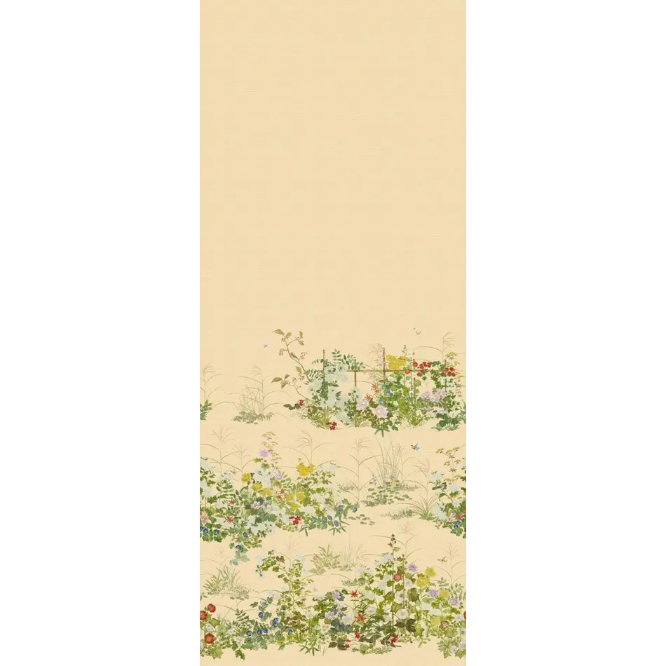 Cole & Son Scenic Flora Japanese Paperweave Gold