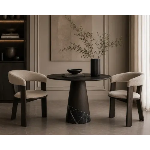 The Grand Interior POSITANO Dining Table marble Ø80 The Grand Interior POSITANO Dining Table marble Ø80