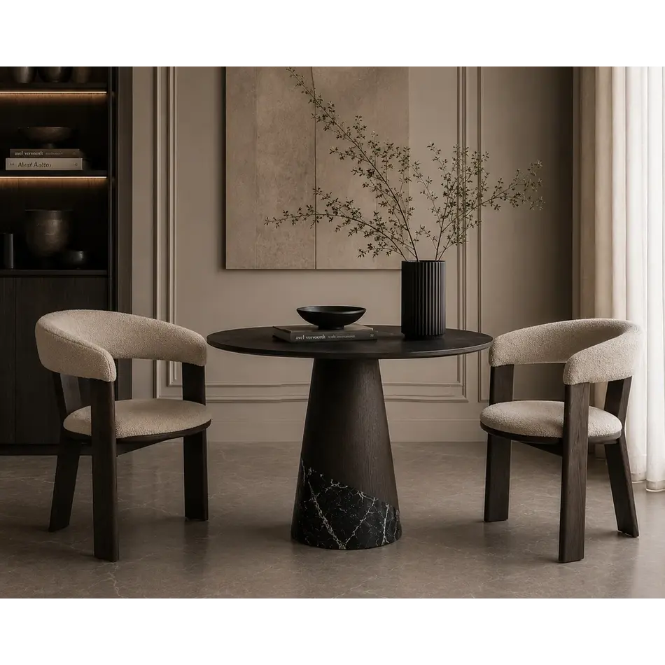 The Grand Interior POSITANO Dining Table marble Ø80 The Grand Interior POSITANO Dining Table marble Ø80