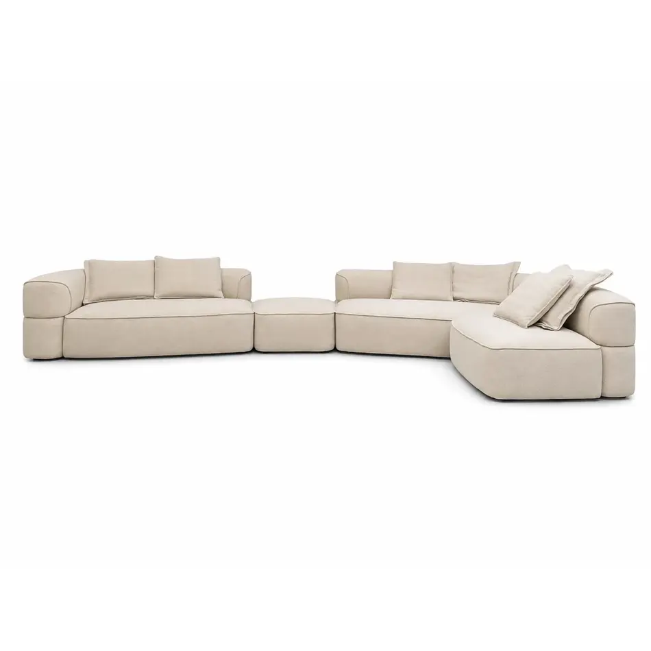 The Grand Interior VALENTINO Corner Sofa – Vivaldi Beige | Luxury Italian Modular Sofa The Grand Interior VALENTINO Corner Sofa – Vivaldi Beige | Luxury Italian Modular Sofa