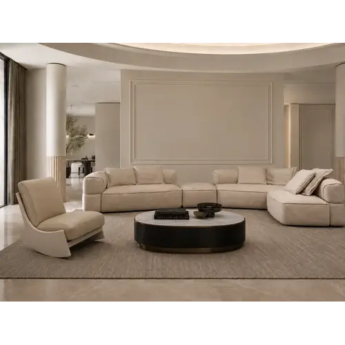 The Grand Interior VALENTINO Corner Sofa – Vivaldi Beige | Luxury Italian Modular Sofa The Grand Interior VALENTINO Corner Sofa – Vivaldi Beige | Luxury Italian Modular Sofa