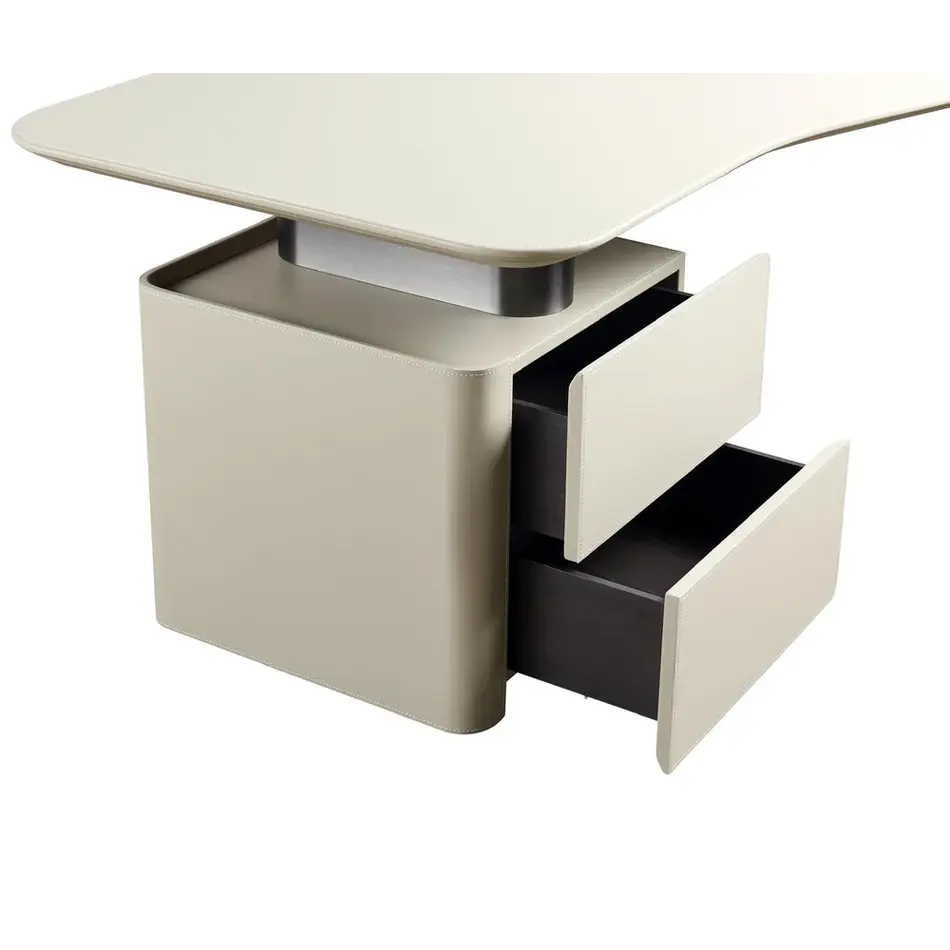 The Grand Interior FIORA Desk - Microleather - Left The Grand Interior FIORA Desk - Microleather - Left