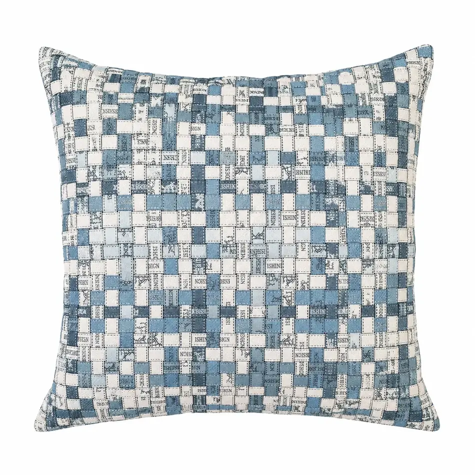The Grand Interior WOVEN Pillow – Woven Decorative Fabric Pillow -  Medium