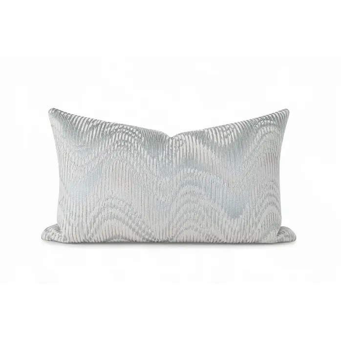 The Grand Interior WAVE Decorative Pillow – Woven Fabric – Small