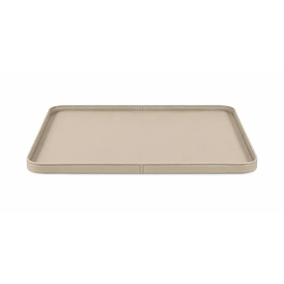 The Grand Interior MATTEO SQUARE TRAY – Microleder - 45cm - Beige The Grand Interior MATTEO SQUARE TRAY – Microleder - 45cm - Beige