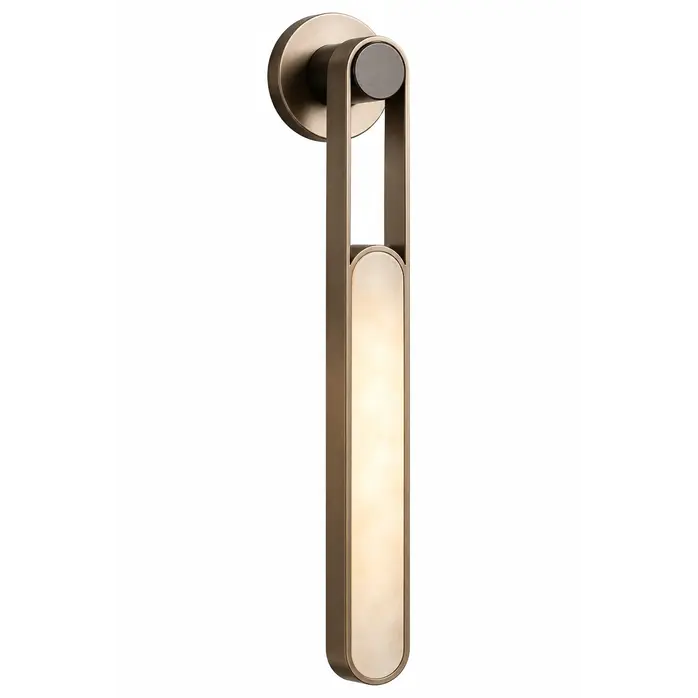 The Grand Interior BELLINI Wall Sconce – Onyx & Bronze - Large