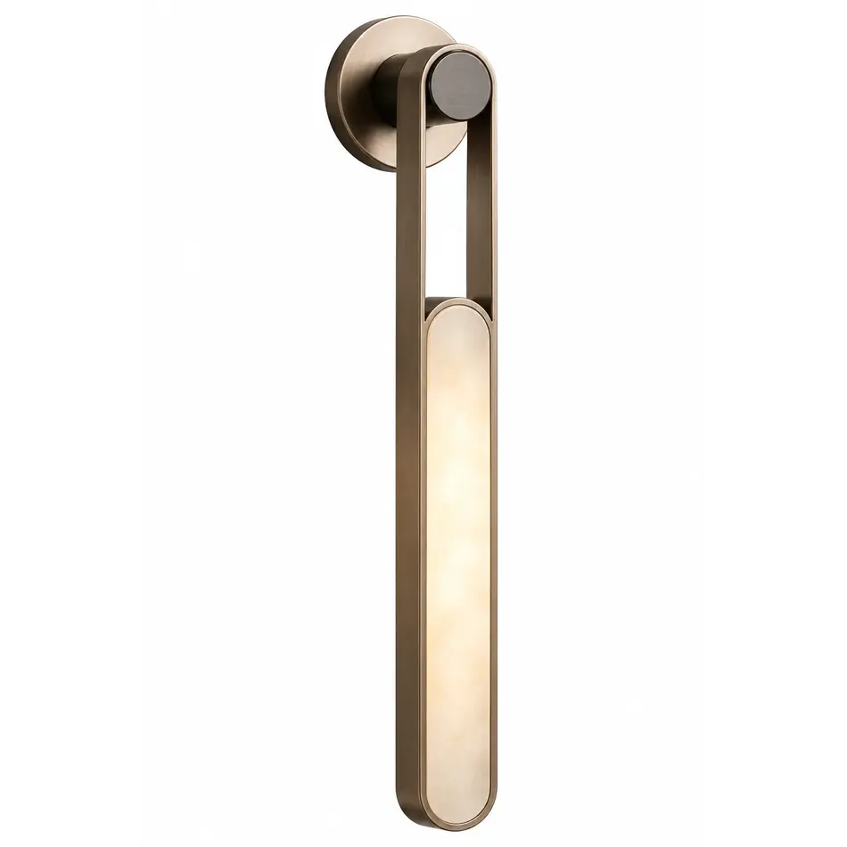The Grand Interior BELLINI Wall Sconce – Onyx & Bronze - Large The Grand Interior BELLINI Wall Sconce – Onyx & Bronze - Large