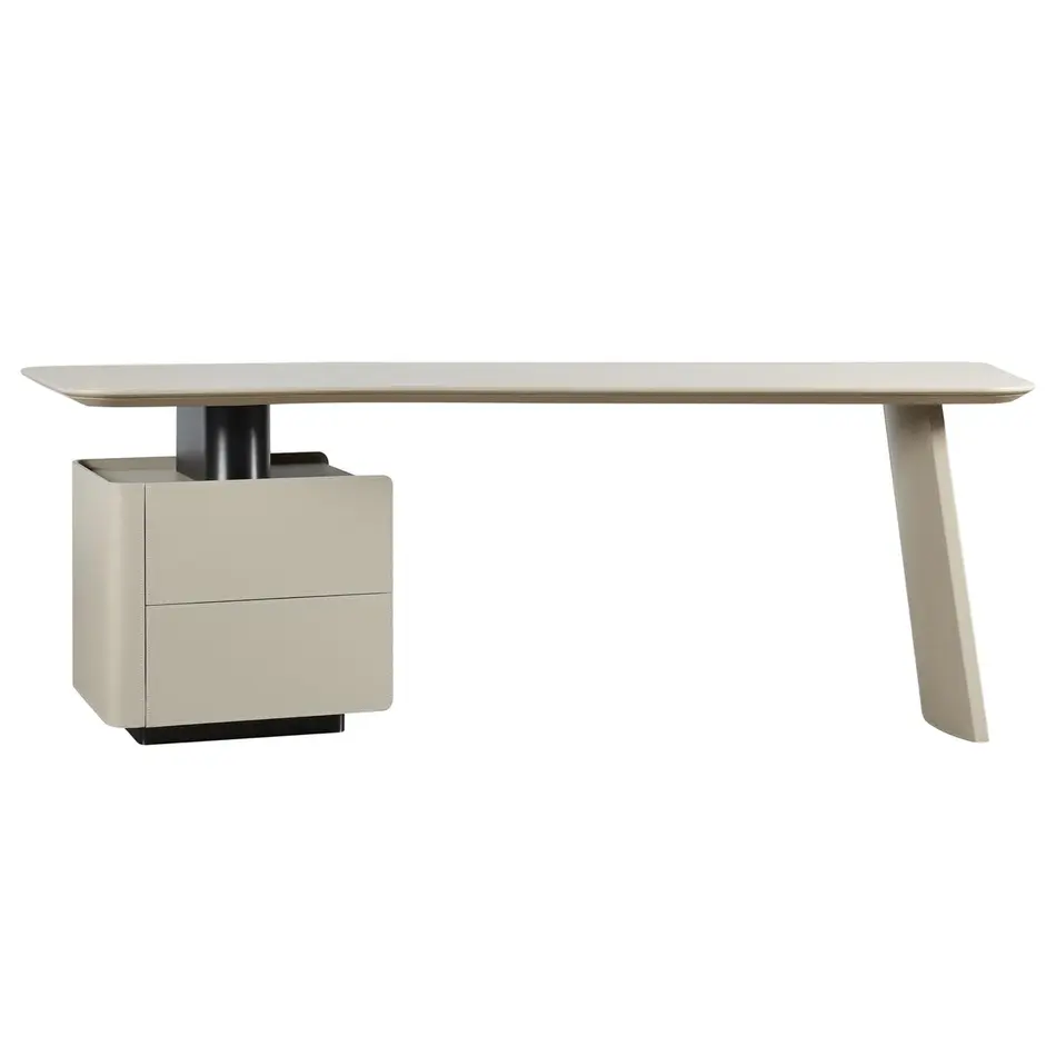The Grand Interior FIORA Desk – Luxury Executive Desk with Drawer Unit | Left