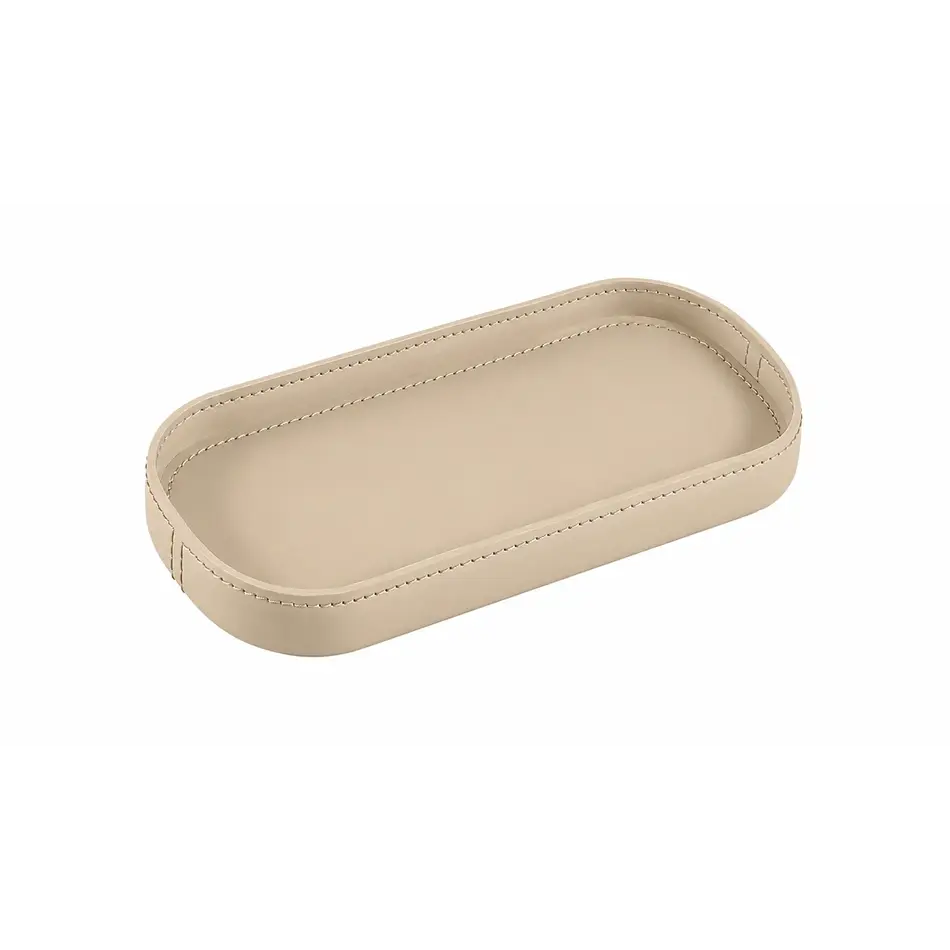 The Grand Interior MATTEO Vanity Tray – Vierkant Dienblad in Microleder | 28cm The Grand Interior MATTEO Vanity Tray – Vierkant Dienblad in Microleder | 28cm