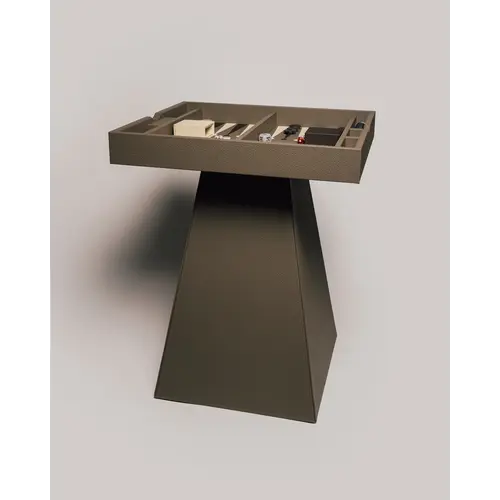 House of Nobilique House of Nobilique Leather Game Table Taupe – Leather Chess & Backgammon Table House of Nobilique House of Nobilique Leather Game Table Taupe – Leather Chess & Backgammon Table