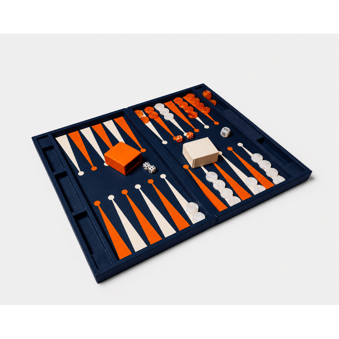House of Nobilique Big Backgammon Blue - Oversized Luxe Table Book (48 x 58) House of Nobilique Big Backgammon Blue - Oversized Luxe Table Book (48 x 58)