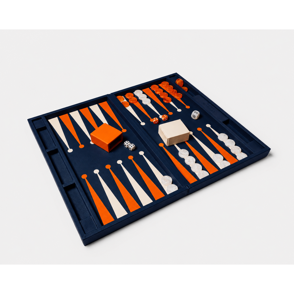 House of Nobilique Big Backgammon Blue - Oversized Luxe Table Book (48 x 58) House of Nobilique Big Backgammon Blue - Oversized Luxe Table Book (48 x 58)