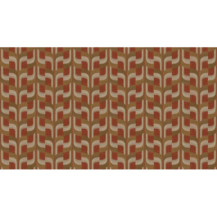Arte ARTE Filara Behang – Geborduurde Raffia Muurbekleding | Senah
