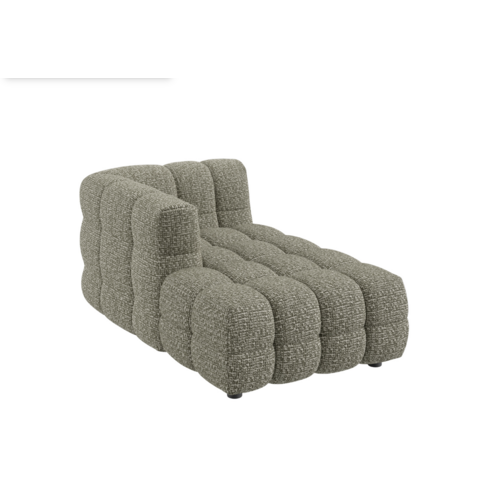 DÔME DECO BASEL module chaise longue left DÔME DECO BASEL module chaise longue left