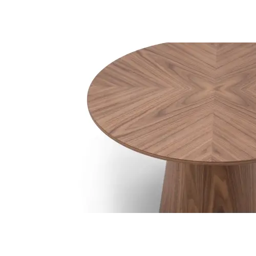 The Grand Interior AMALFI Round Side Table - Walnut