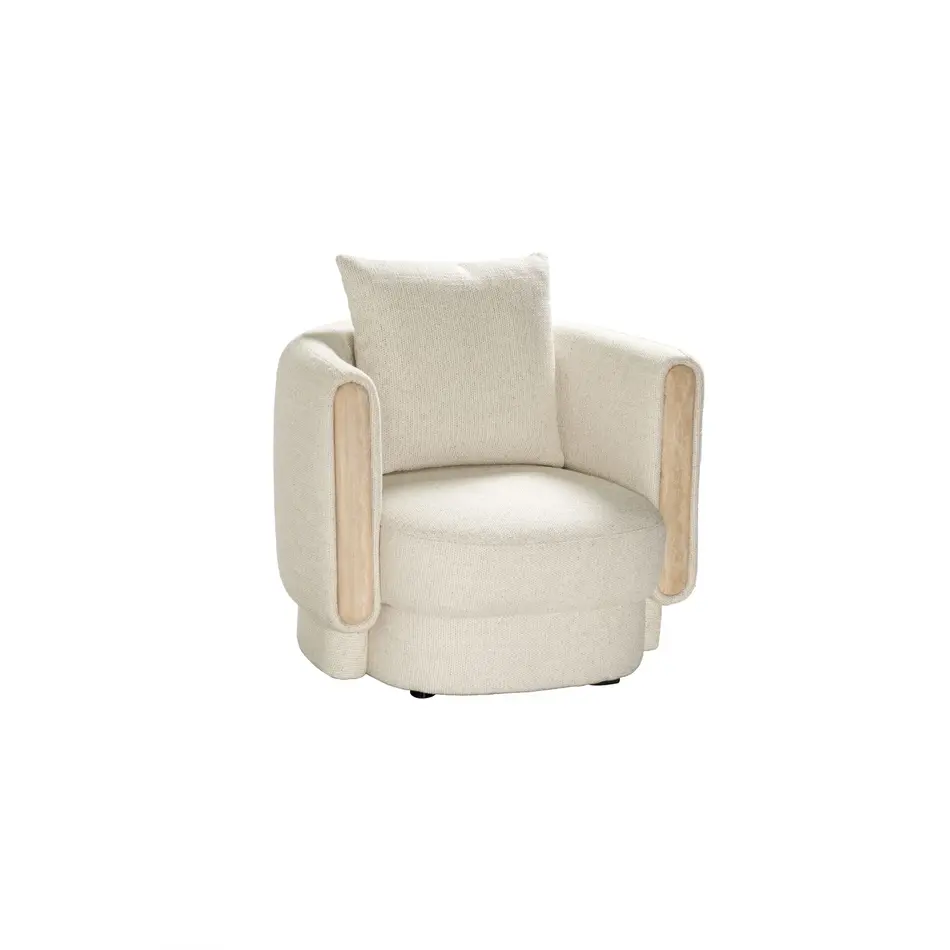 The Grand Interior Tarida Arm Chair Travertine