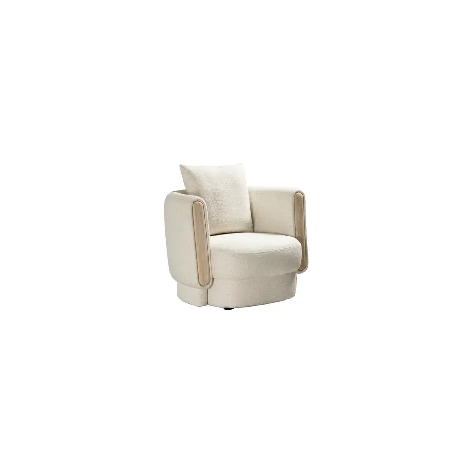 The Grand Interior Tarida Arm Chair Travertine