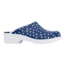 F-720.10 clogs blue + white dots