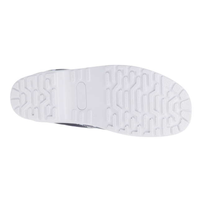 F-720.08 klompen Zwart + stippen + wit