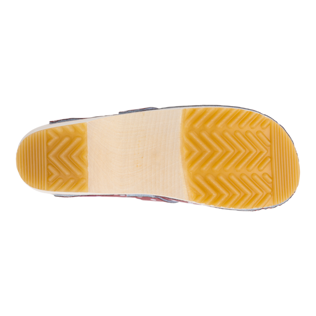 W-320.06 klompen Rood + witte stippen