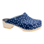 W-320.10 clogs Blue + White dots