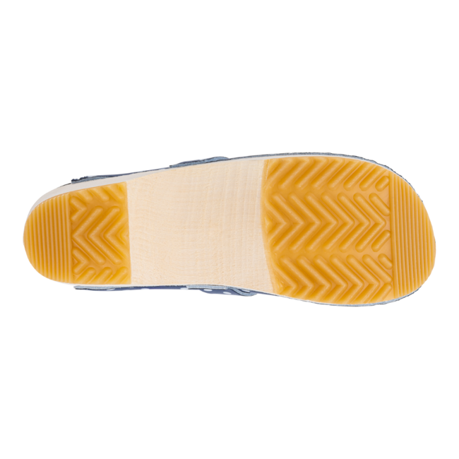 W-320.10 clogs Blue + White dots