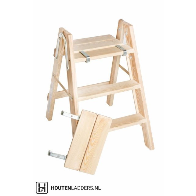 Houten schilderstrap (werktrap)