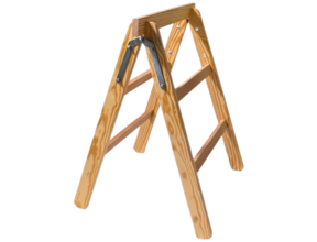 Opklapbare houten werkbok