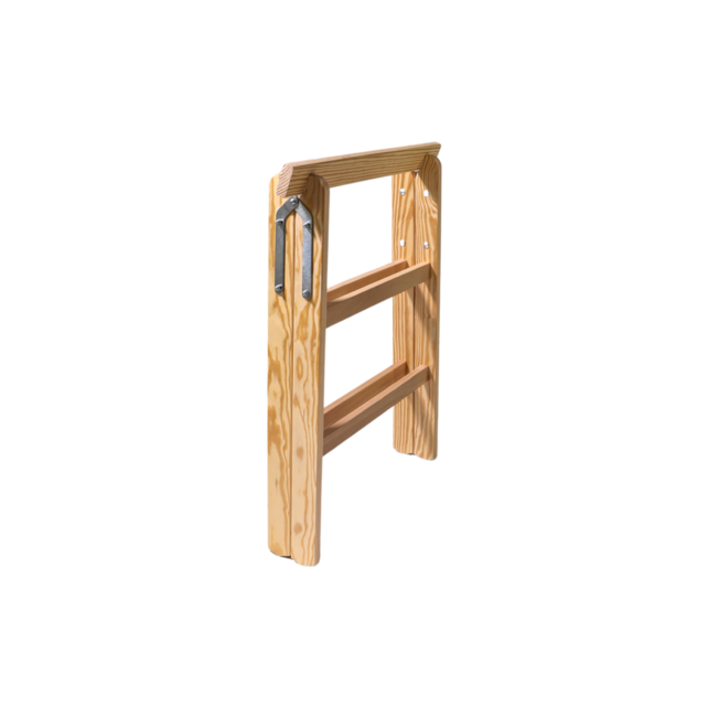 Opklapbare houten werkbok