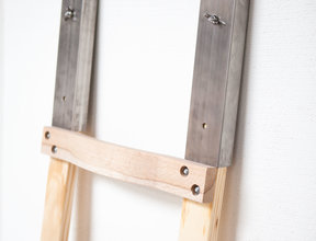 Handgemaakte RVS koppelstukken dakladder set