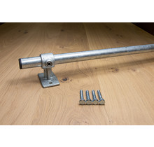 Bevestigingsstang kunststof doppen 60 cm