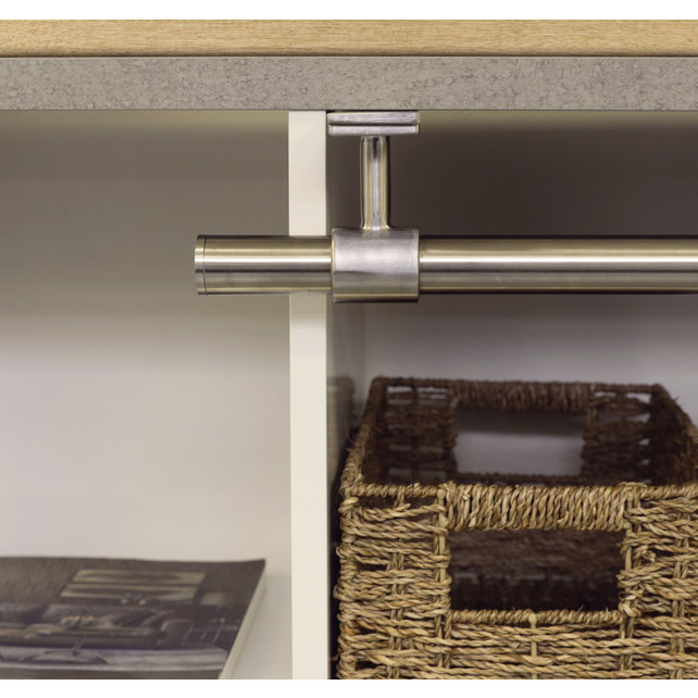 RVS bevestigingsstang boekenkast